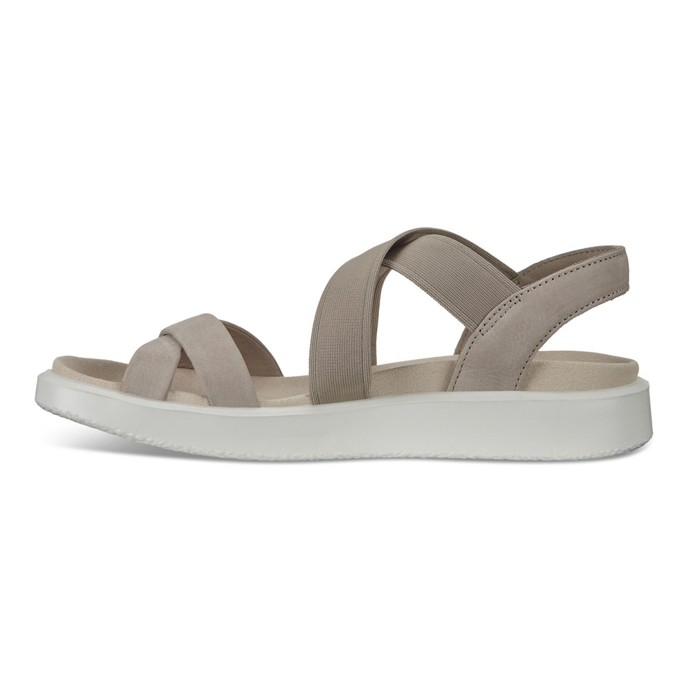 Sandalias Mujer - ECCO Flowt Flat Strappy - Grises - FGO214793